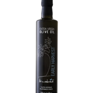 Ulei de măsline extravirgin recoltat timpuriu, sticlă de 500 ml